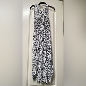 Banana Republic cheetah print dress with cross back